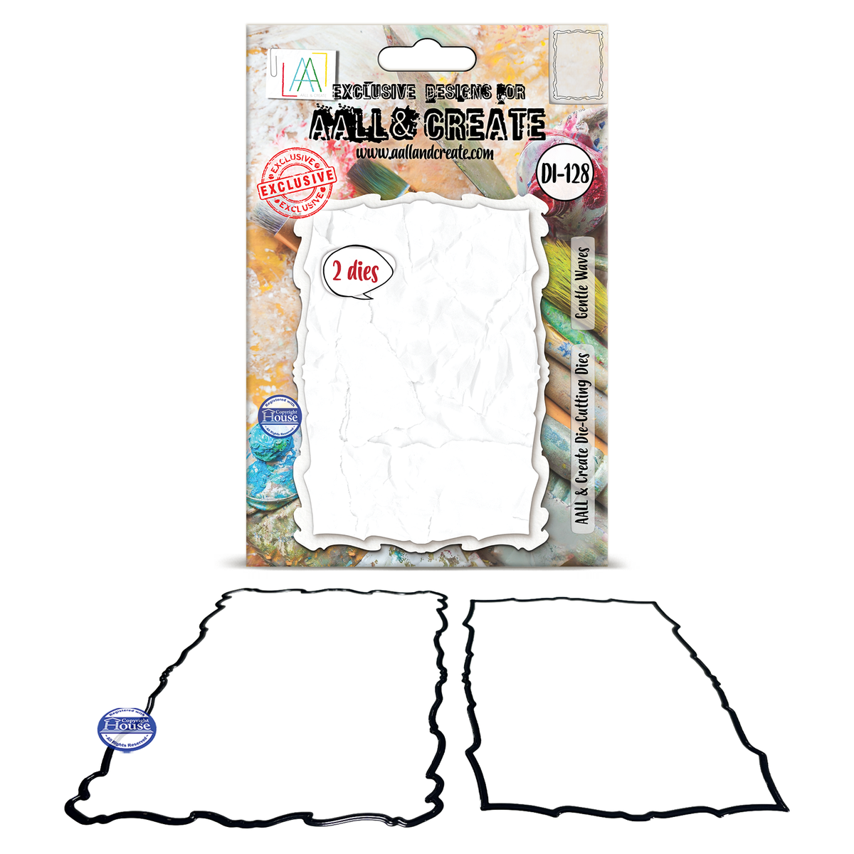 AALL and Create - Die-Cutting Die Set - Gentle Waves