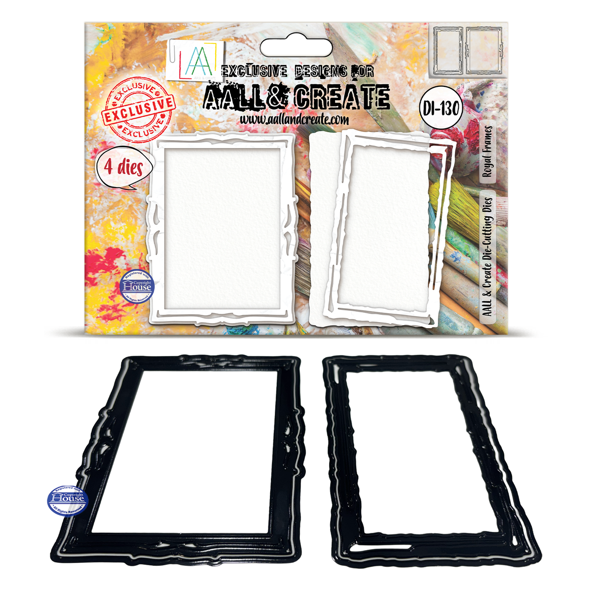 AALL and Create - Die-Cutting Die Set - Royal Frames