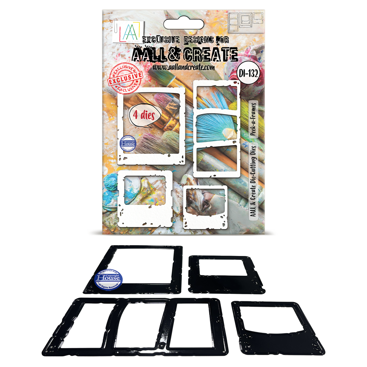 AALL and Create - Die-Cutting Die Set - Peek-a-Frames
