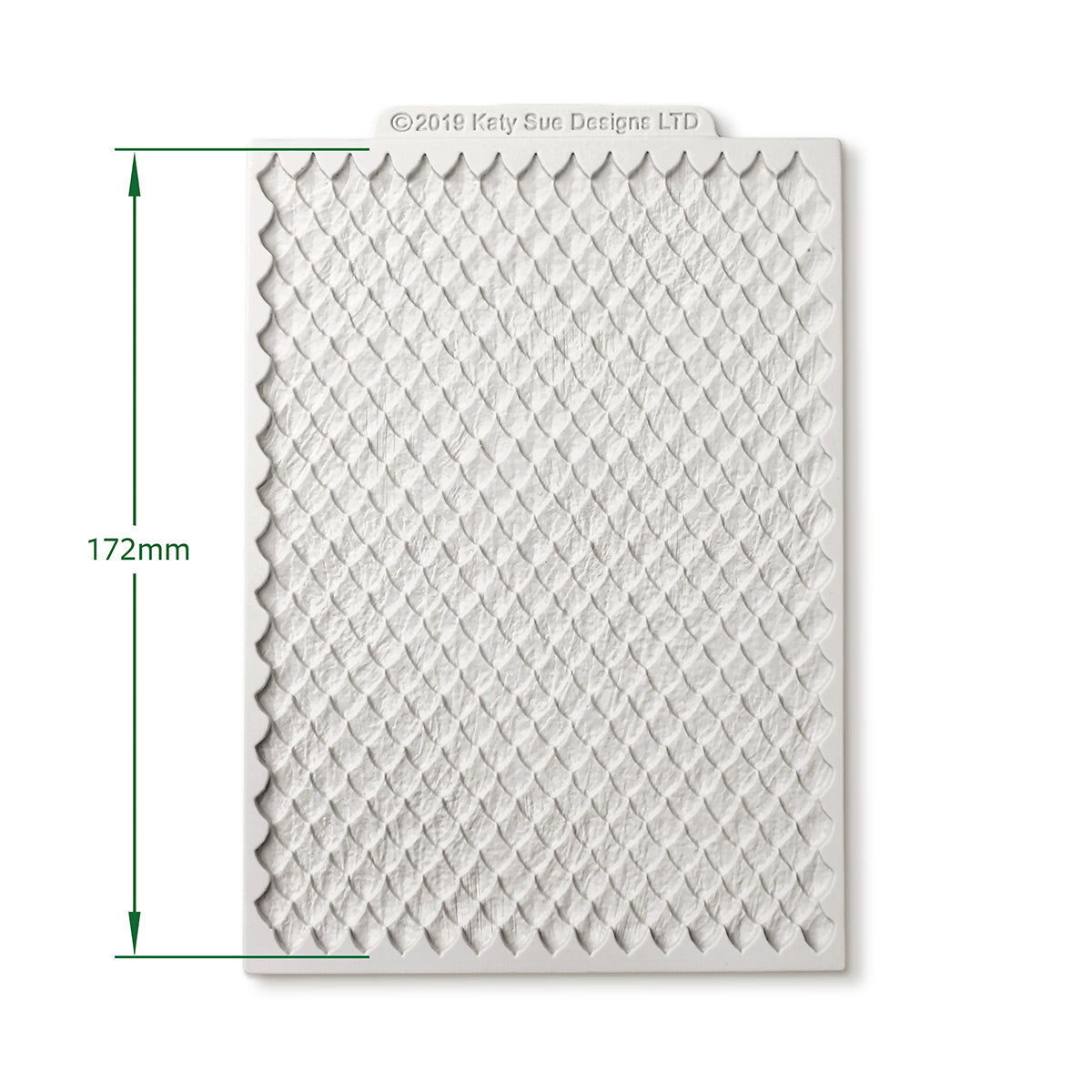 Cosmic Shimmer Continuous Dragon Scales Silicone Mould