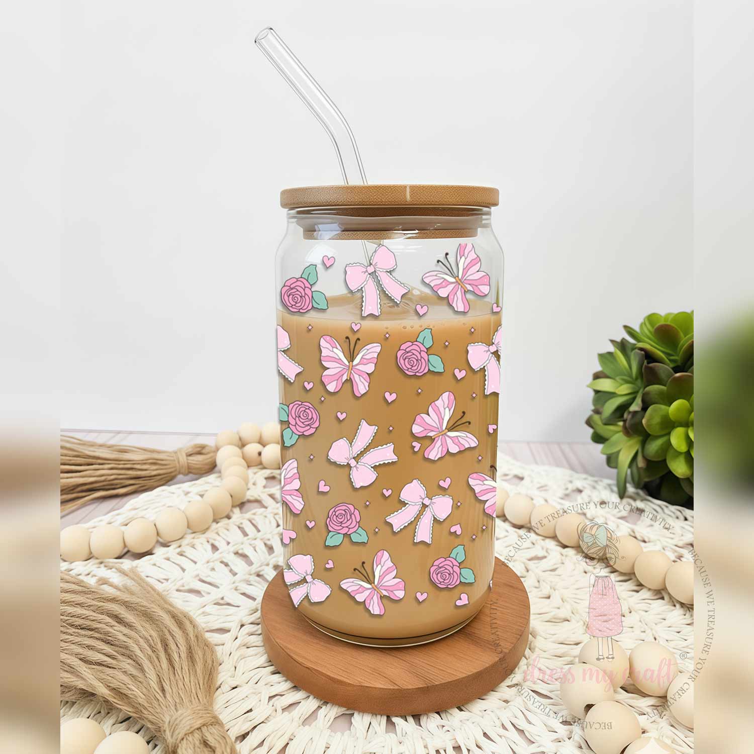 Dress My Craft - Stick N Peel Stickers - Butterfly Bloom