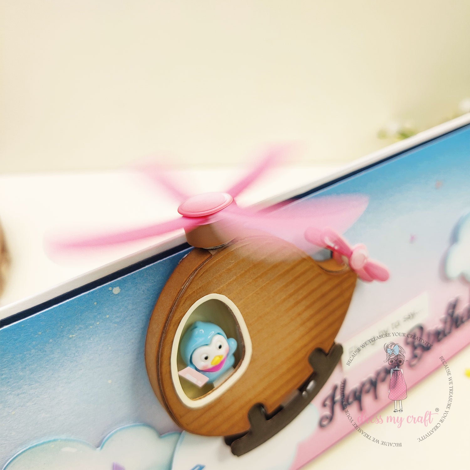 Dress My Craft - Transparent Spinners