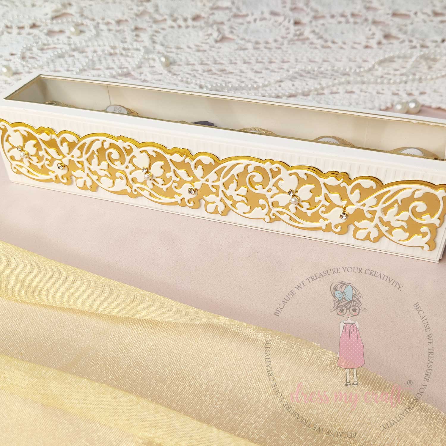 Dress My Craft - Swirly Border - Border Die