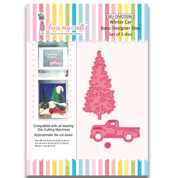 Dress My Craft - Winter Car - Basic Designer Dies