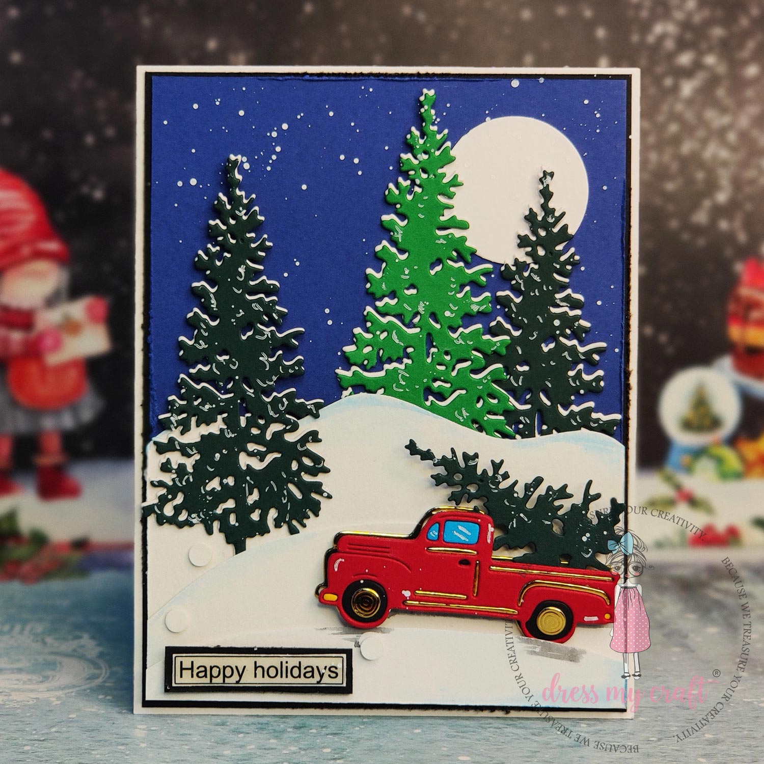 Dress My Craft - Winter Car - Basic Designer Dies