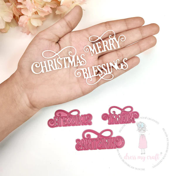 Dress My Craft - Christmas Blessings - Christmas Dies
