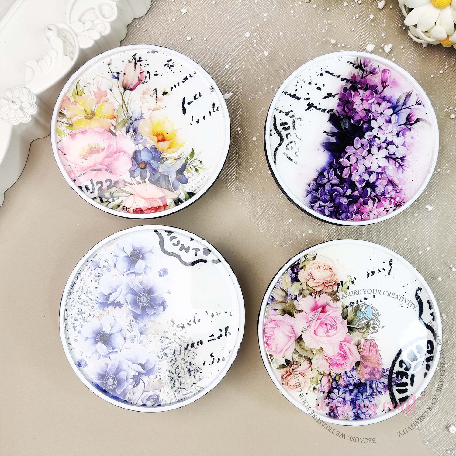 Dress My Craft - Beauty Of Bunch - Mini Transfer Me (4" X 6")