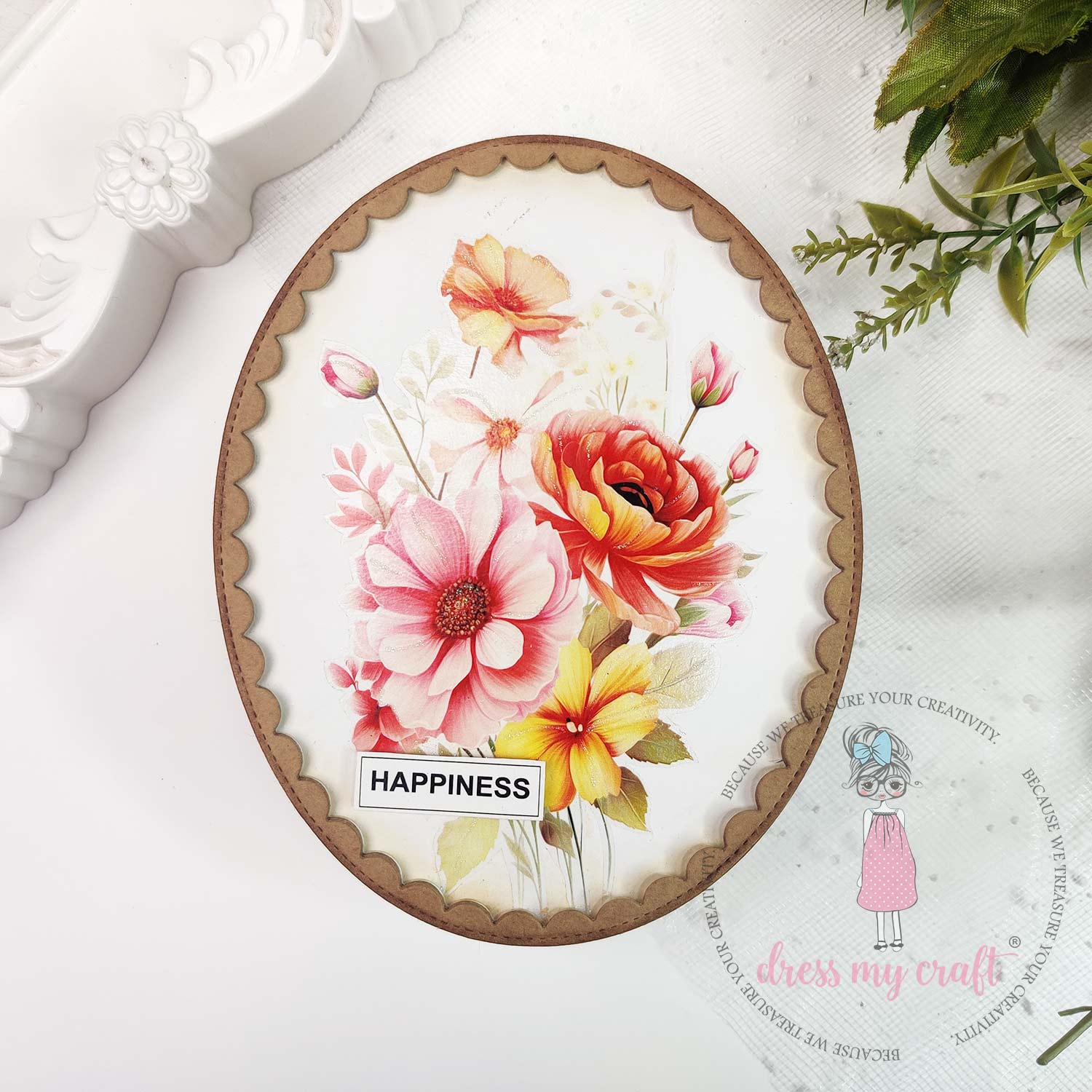 Dress My Craft - Language Of Flowers - Mini Transfer Me (4" X 6")