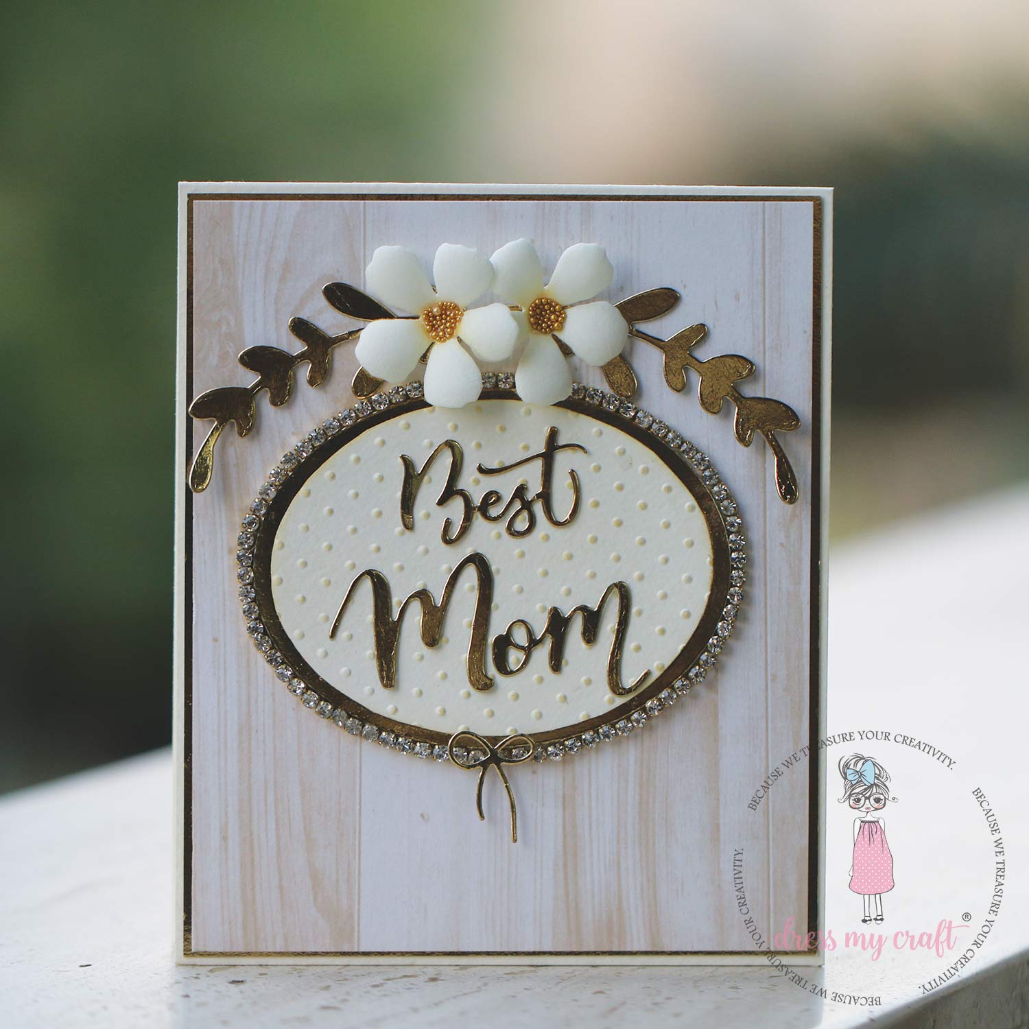 Dress My Craft - Dot Pattern - Embossing Folder
