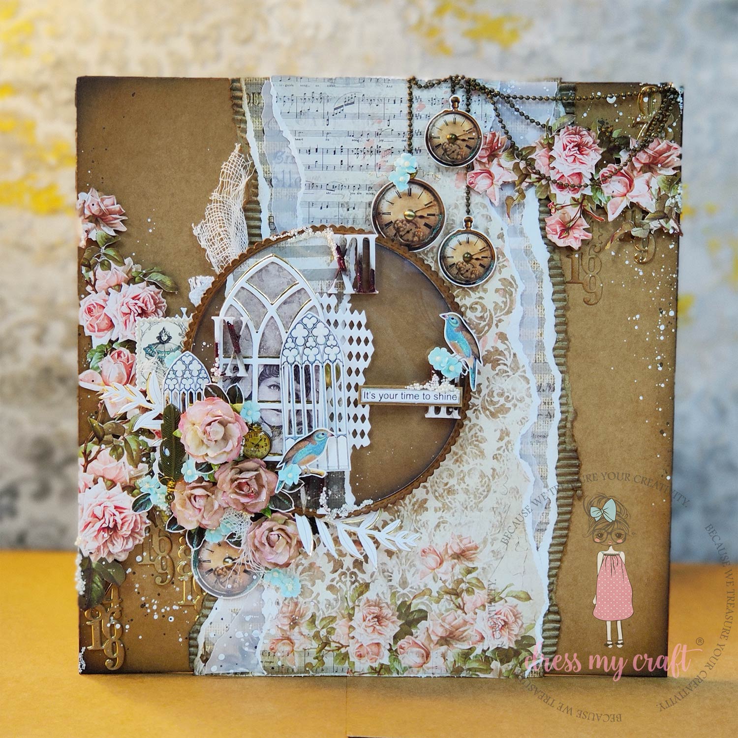 Dress My Craft - Kraft Sheet Cardstock