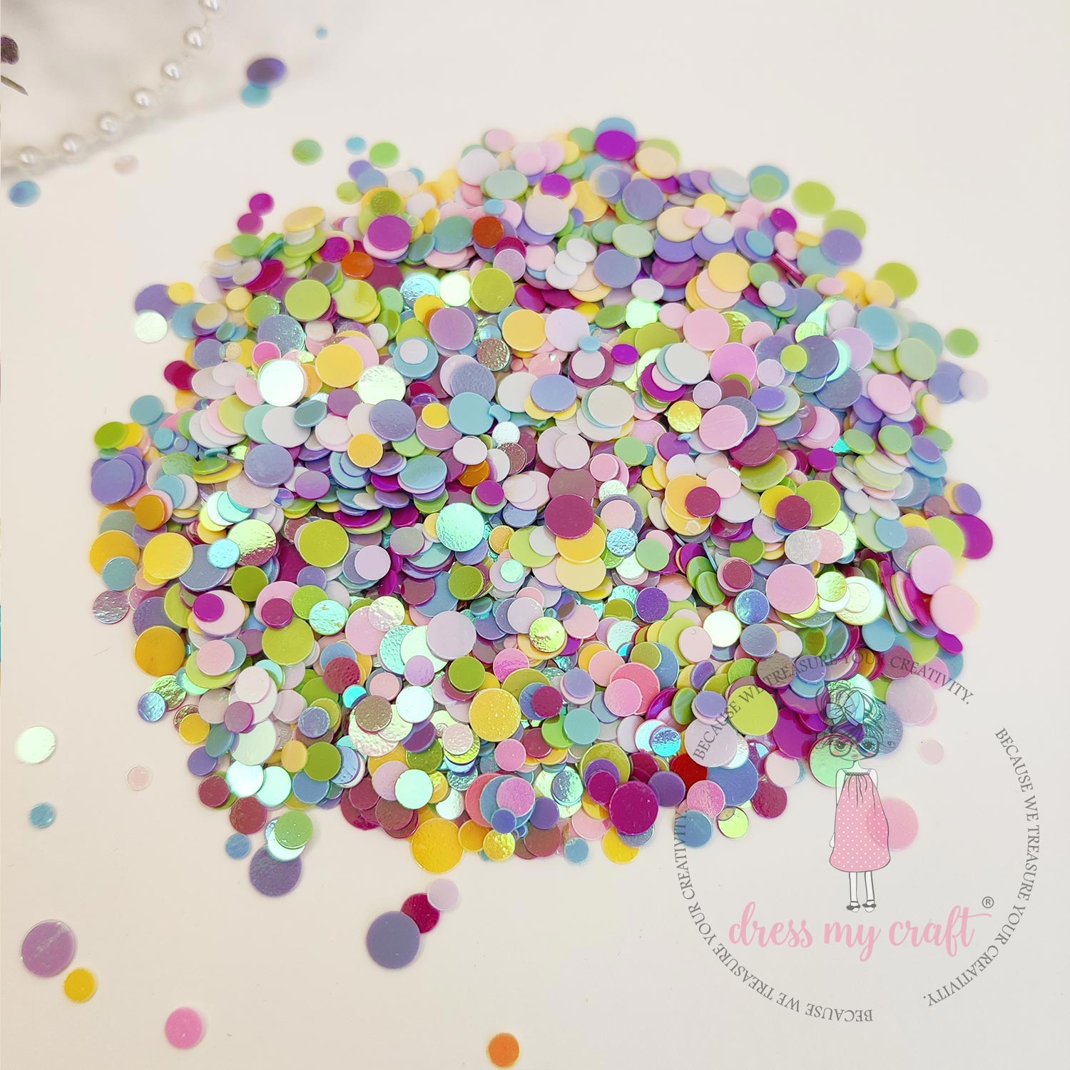 Dress My Craft - Pastel Confetti Sequins