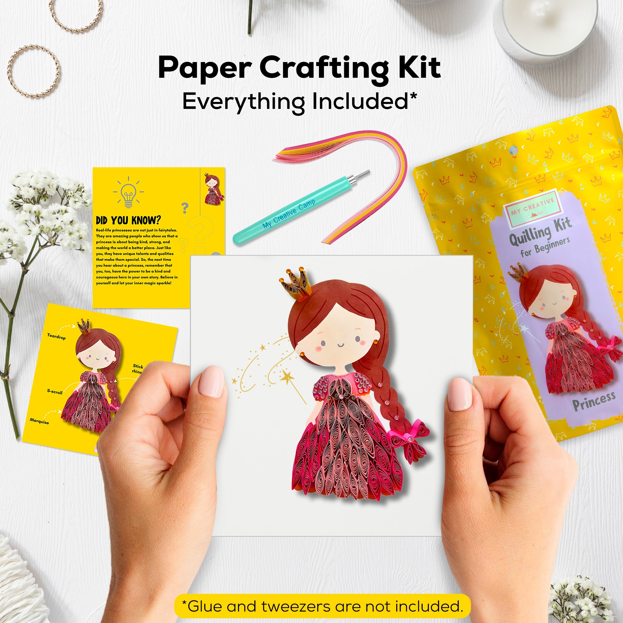 My Creative Camp Princess Quilling Kit