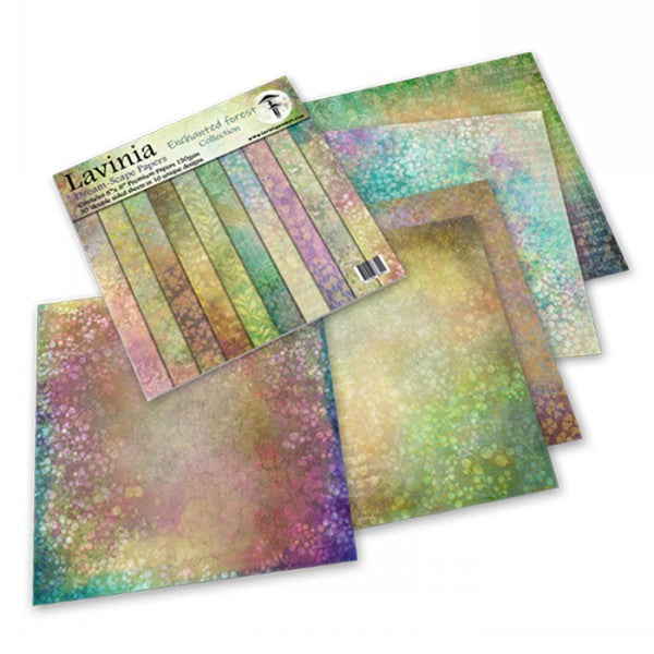 Lavinia Stamps - Dreamscape Papers - The Enchanted Forest Collection