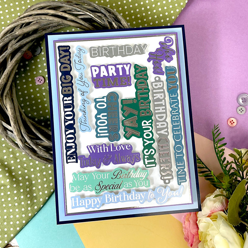 The Big Book of Shaped Birthday Sentiments