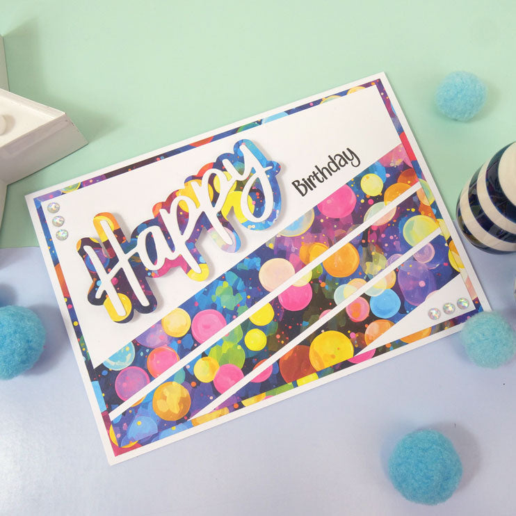 Hunkydory Essential Selection Paper Pad - Rainbow