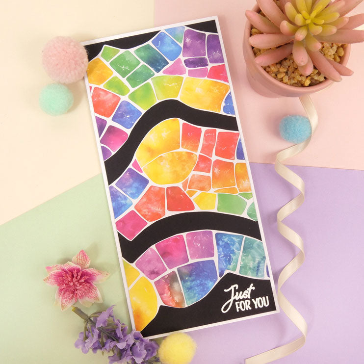 Hunkydory Essential Selection Paper Pad - Rainbow