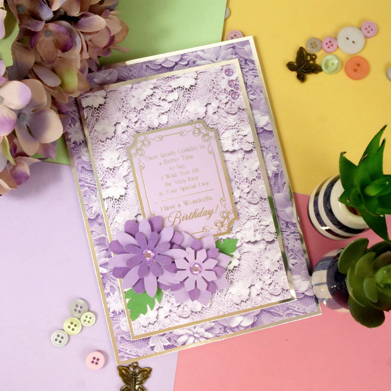 Hunkydory Essential Selection Paper Pad - Lace