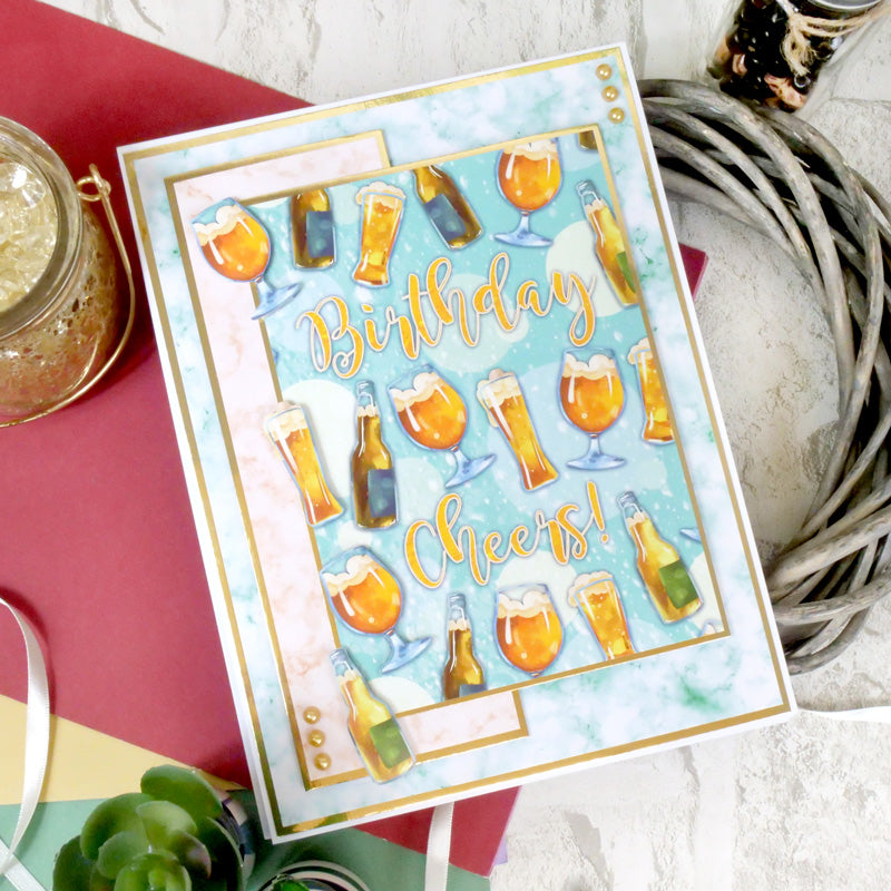 Hunkydory Essential Selection Paper Pad - Marble