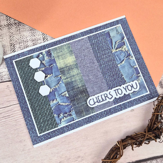 Hunkydory Essential Selection Paper Pad - Denim