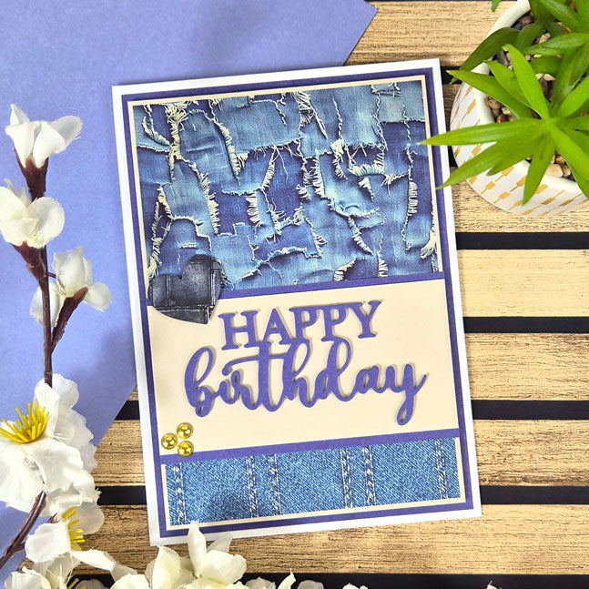 Hunkydory Essential Selection Paper Pad - Denim
