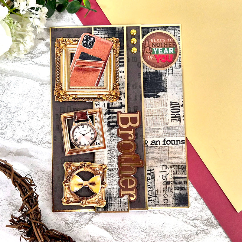 Hunkydory Essential Selection Paper Pad - Distressed Type