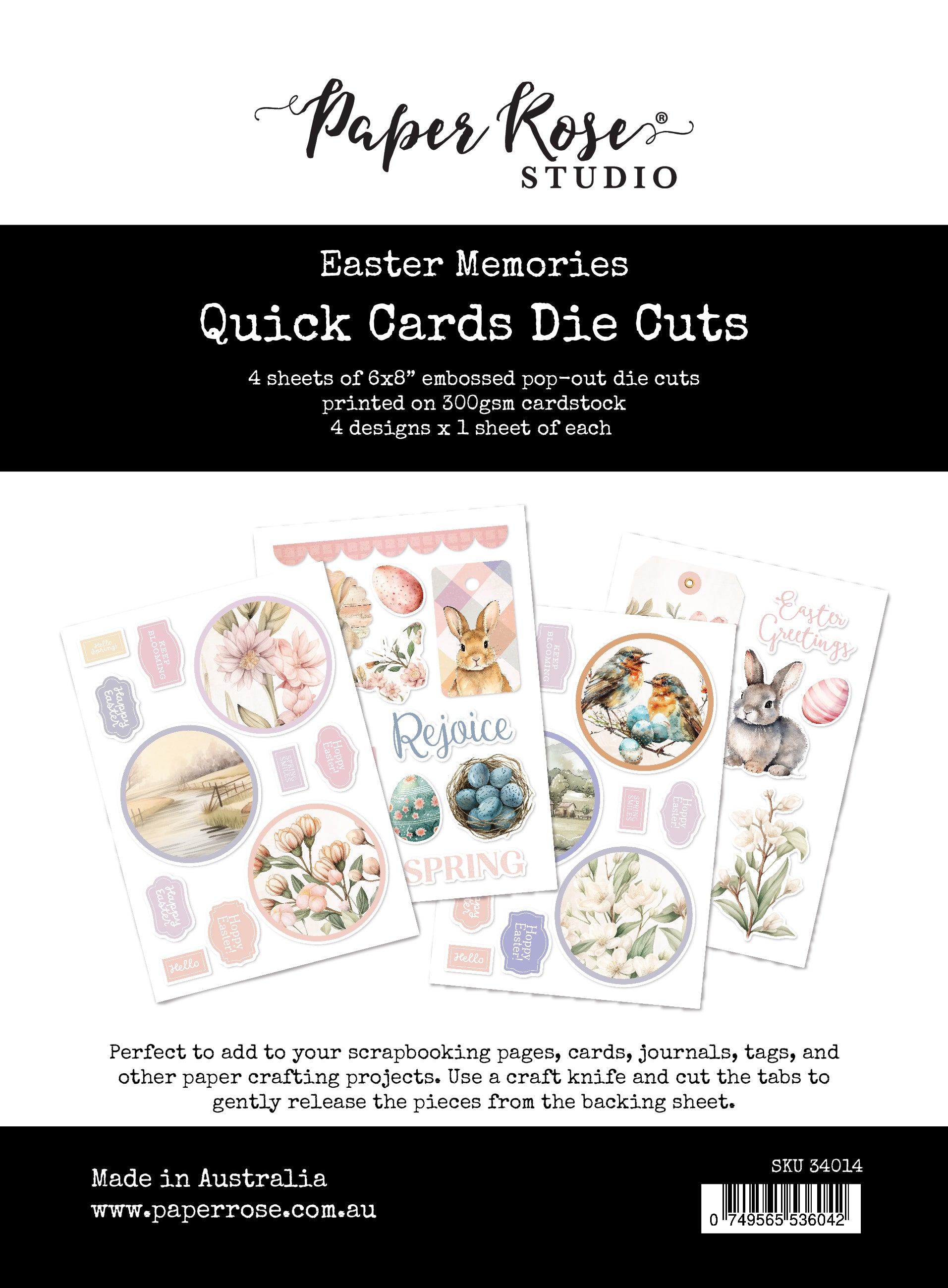 Easter Memories Quick Card Die Cuts 34014