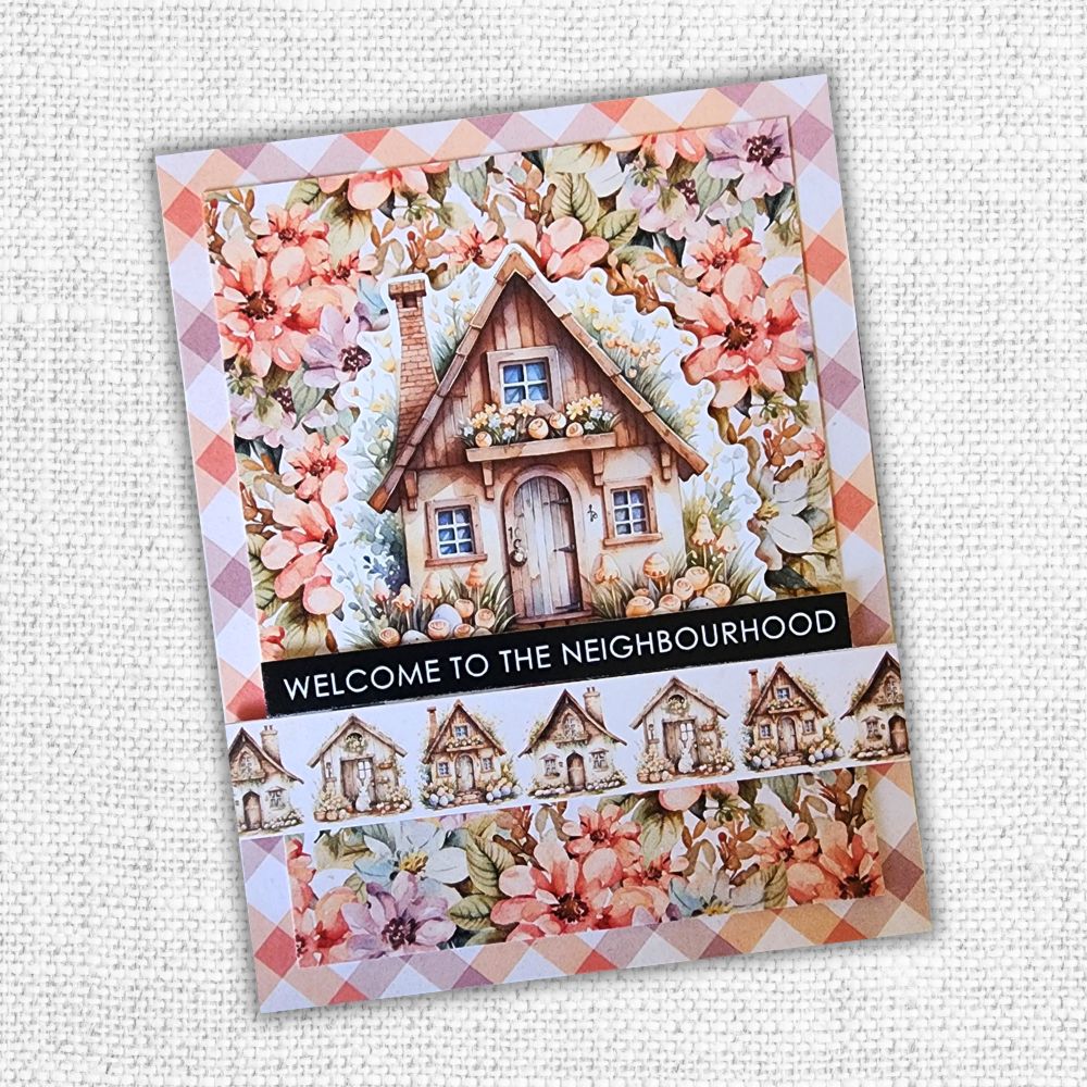 Easter Village Papercuts Cardmaking Kit 34131