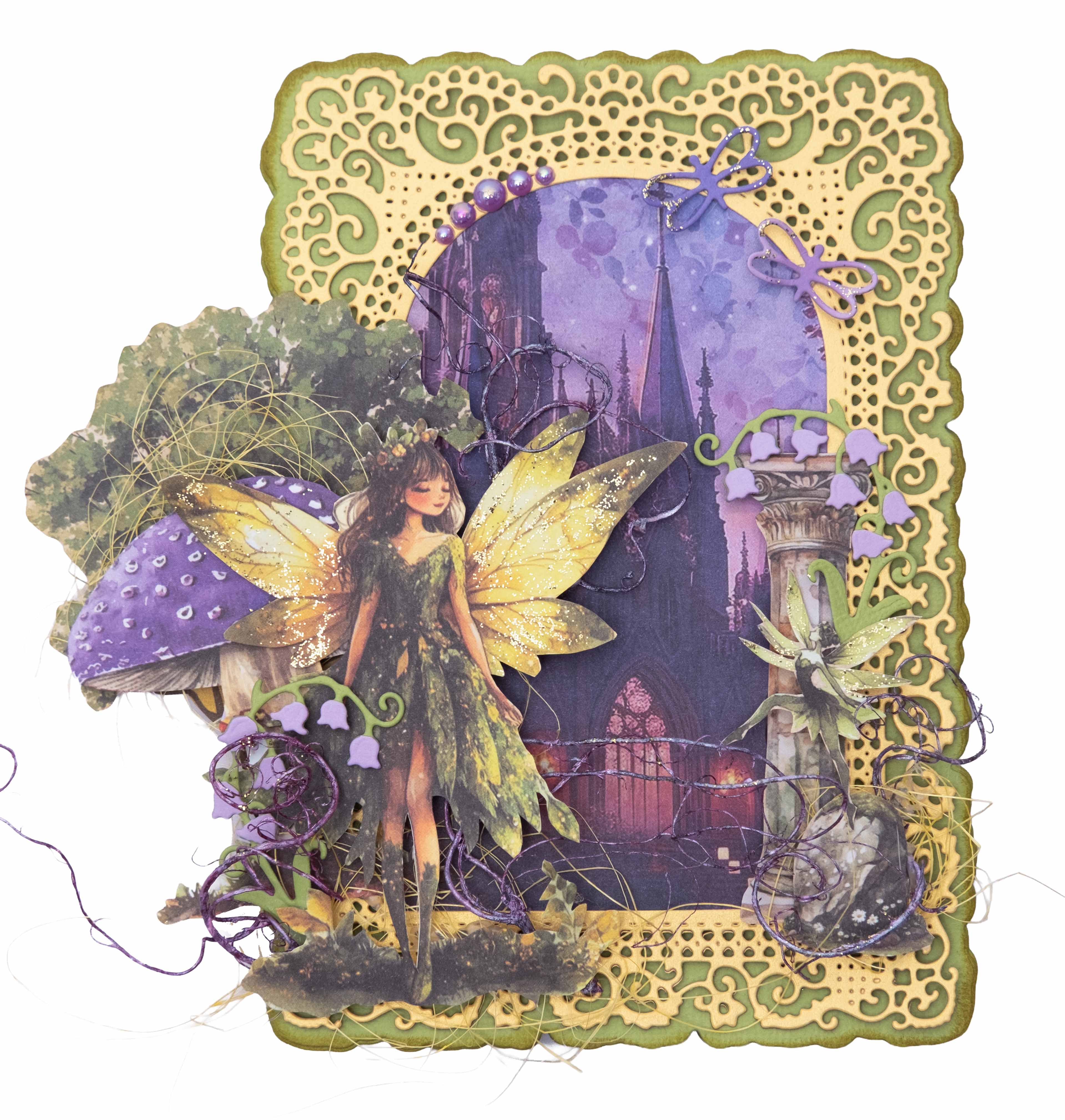 SL Cutting Dies Hanging Bells Enchanted Fairytale 5 Pieces