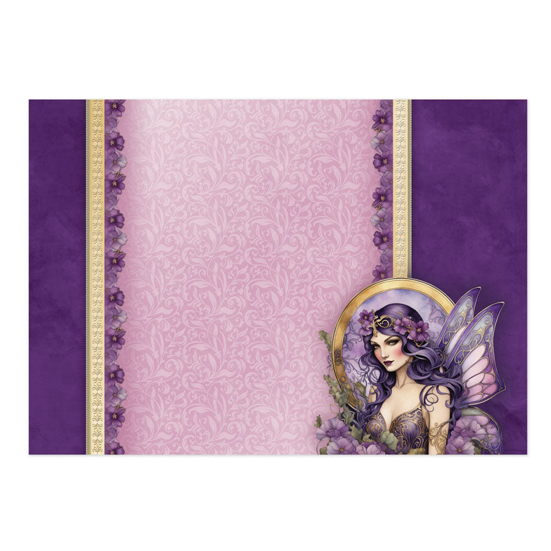Amethyst Garden Luxury Topper Set