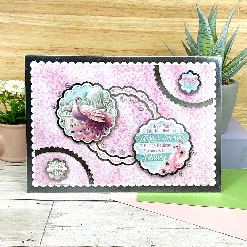 Scalloped Foiled Edge Card Blanks & Envelopes Megabuy
