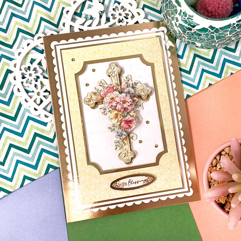 Scalloped Foiled Edge Card Blanks & Envelopes Megabuy