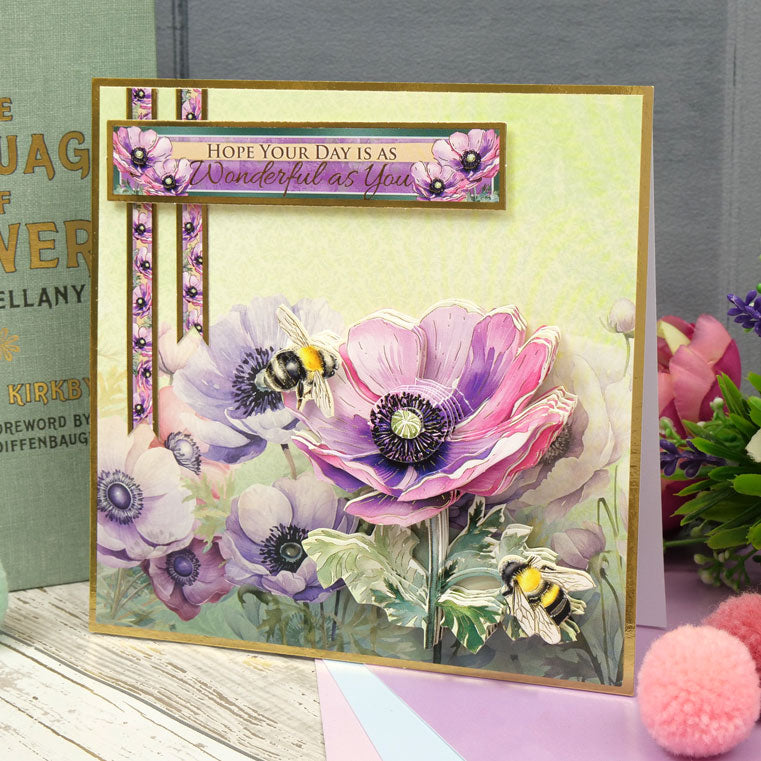 In Full Bloom - Floral Delights Deco-Large Set - Amazing Anemone