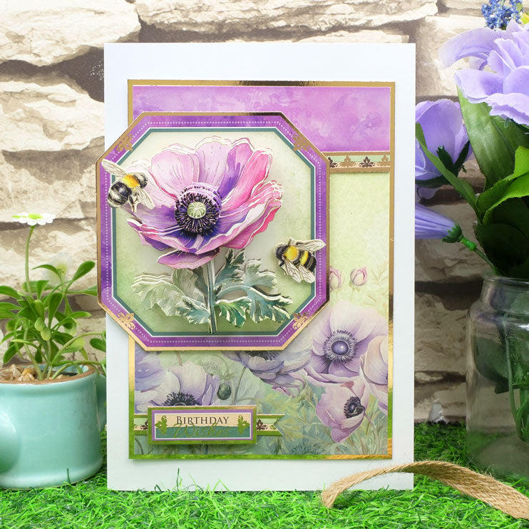 In Full Bloom - Floral Delights Deco-Large Set - Amazing Anemone