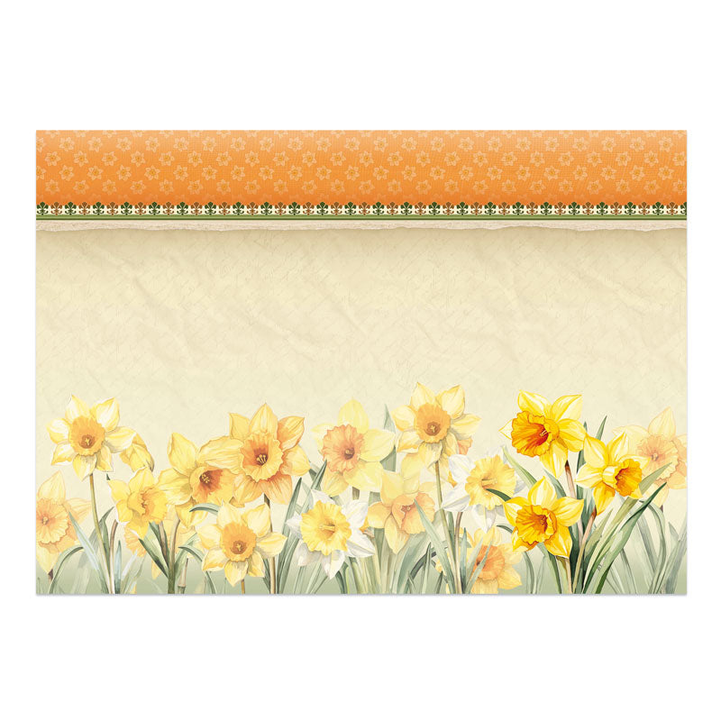 In Full Bloom - Floral Delights Deco-Large Set - Delightful Daffodils