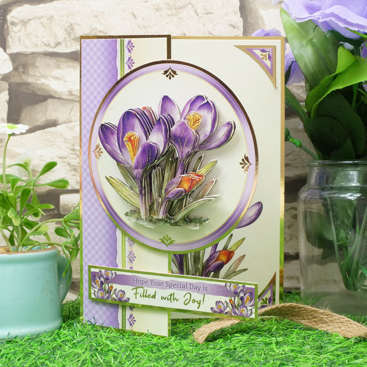 In Full Bloom - Floral Delights Deco-Large Set - Joyful Crocus