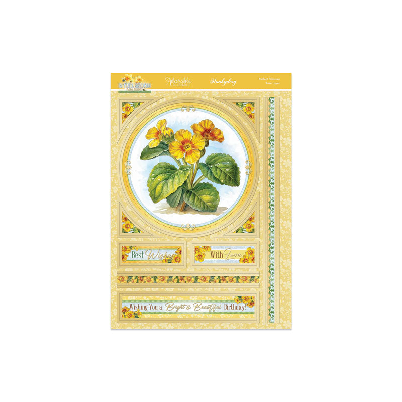 In Full Bloom - Floral Delights Deco-Large Set - Perfect Primrose