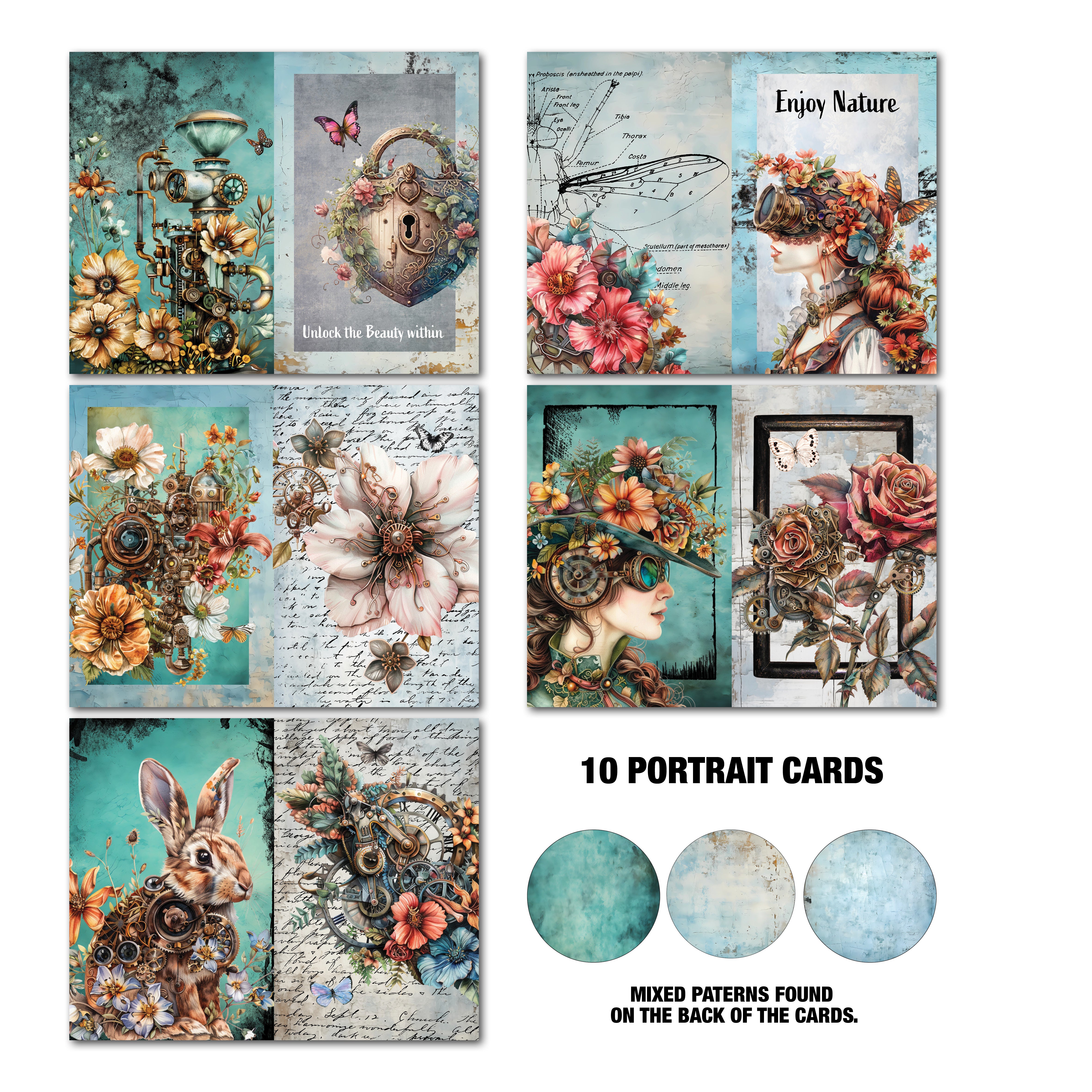 3Quarter Designs Floral Mechanica - Gimme More Pack