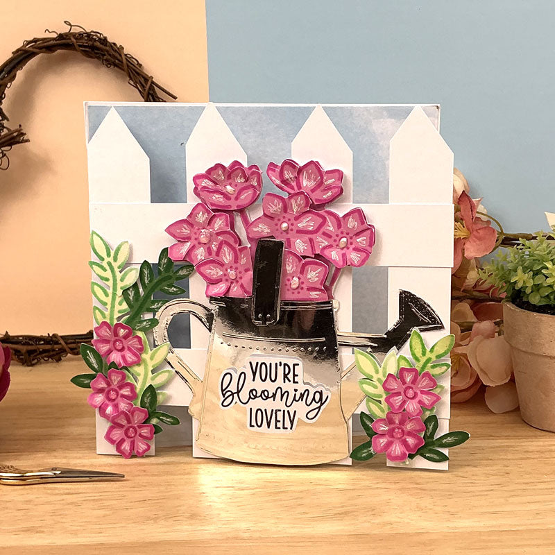 For the Love of Stamps - Blooming Sentiments