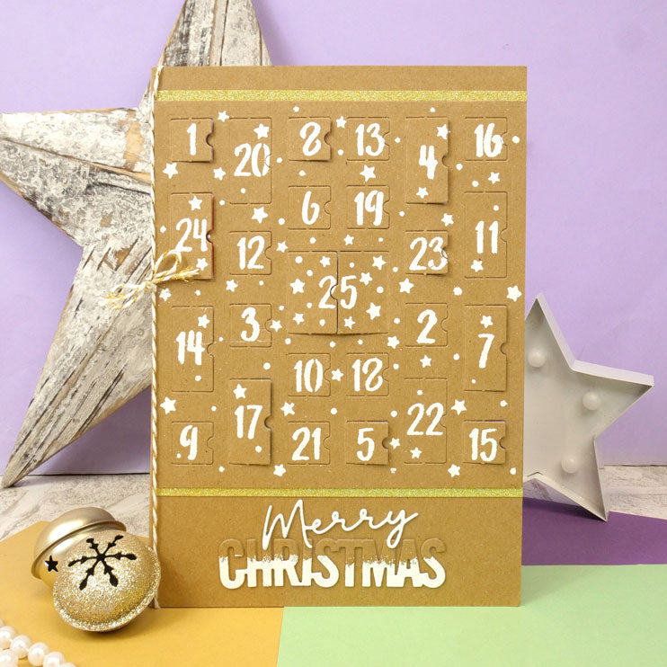 For the Love of Masks - Advent Calendar Numbers