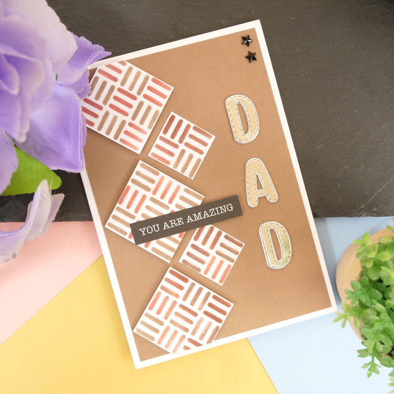 For the Love of Masks - Ink & Twist - Basket Weave