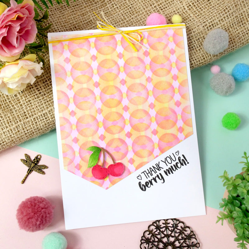 For the Love of Masks - Ink & Twist - Circular Tile