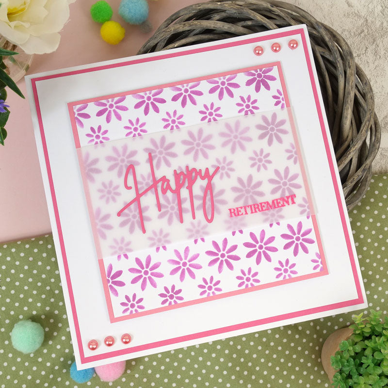 For the Love of Masks - Ink & Twist - Layered Flowers