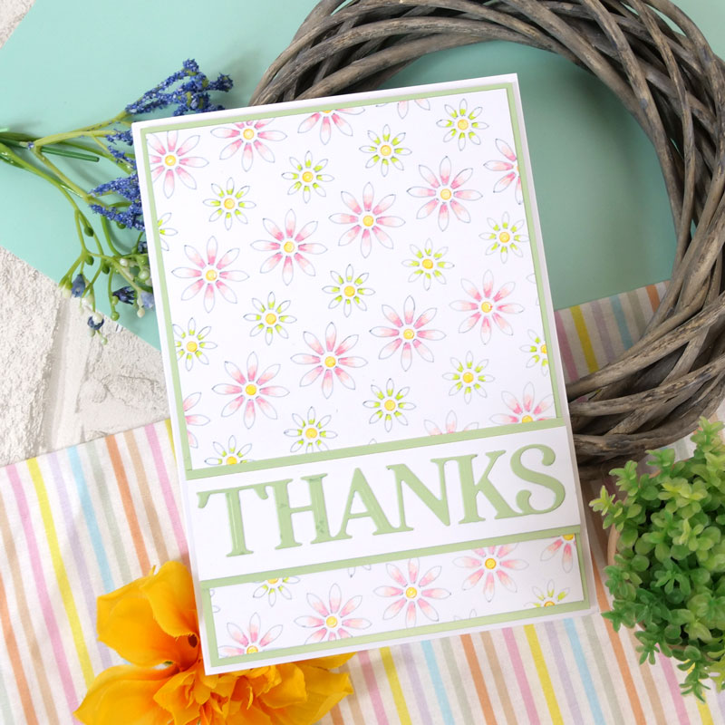 For the Love of Masks - Ink & Twist - Layered Flowers