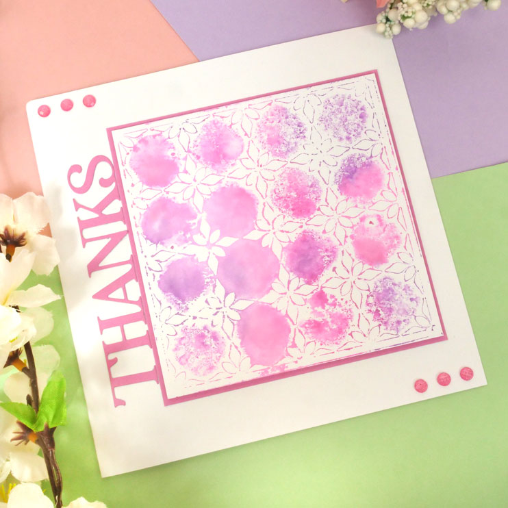 For the Love of Masks - Layering Ornate Tiles