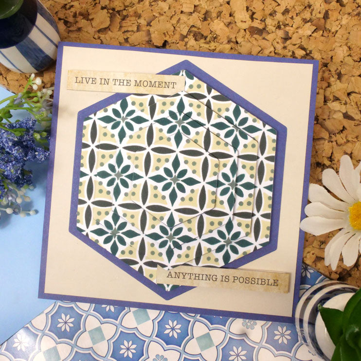 For the Love of Masks - Layering Ornate Tiles