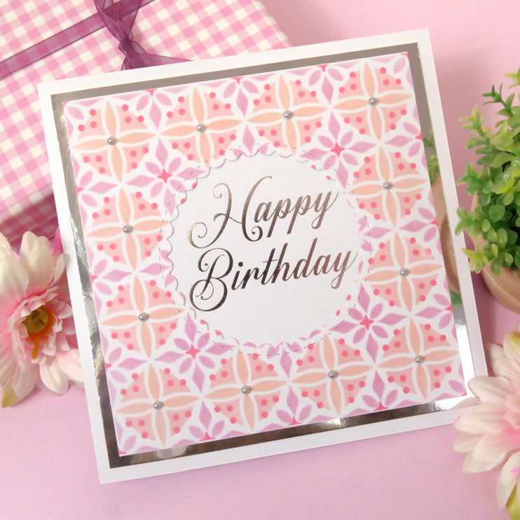 For the Love of Masks - Layering Ornate Tiles