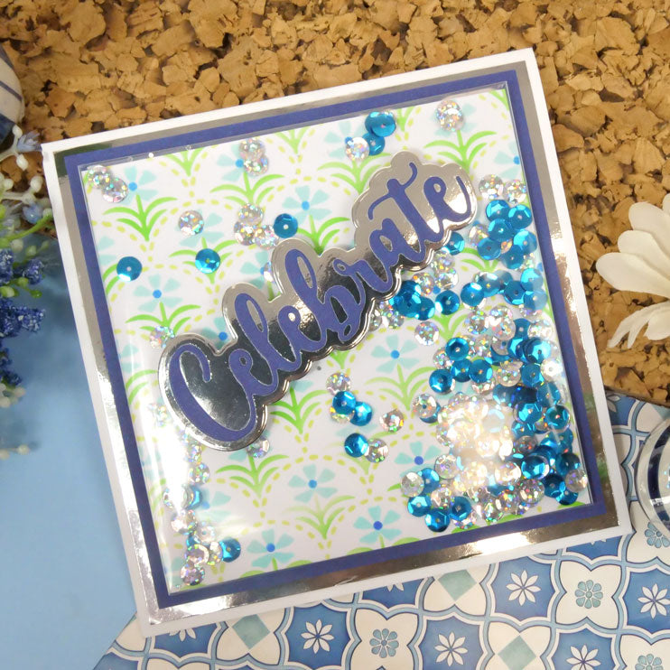 For the Love of Masks - Layering Scalloped Florals