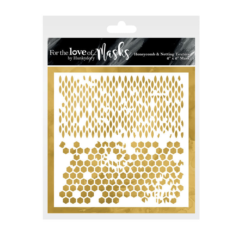 For the Love of Masks - Honeycomb & Netting Textures