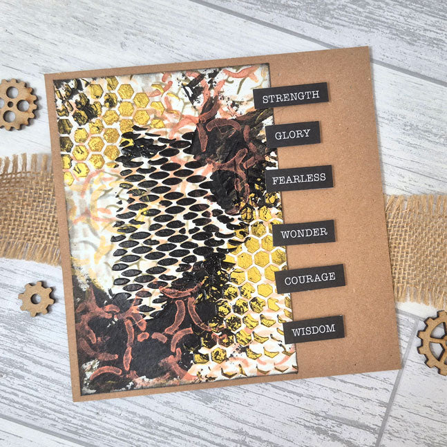 For the Love of Masks - Honeycomb & Netting Textures