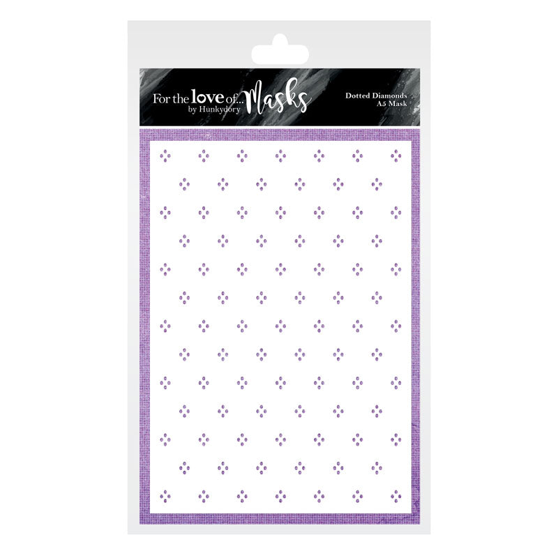 For the Love of Masks - Dotted Diamonds